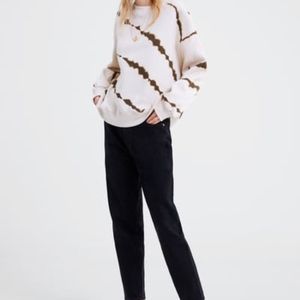 Zara // Tie Dye Sweatshirt